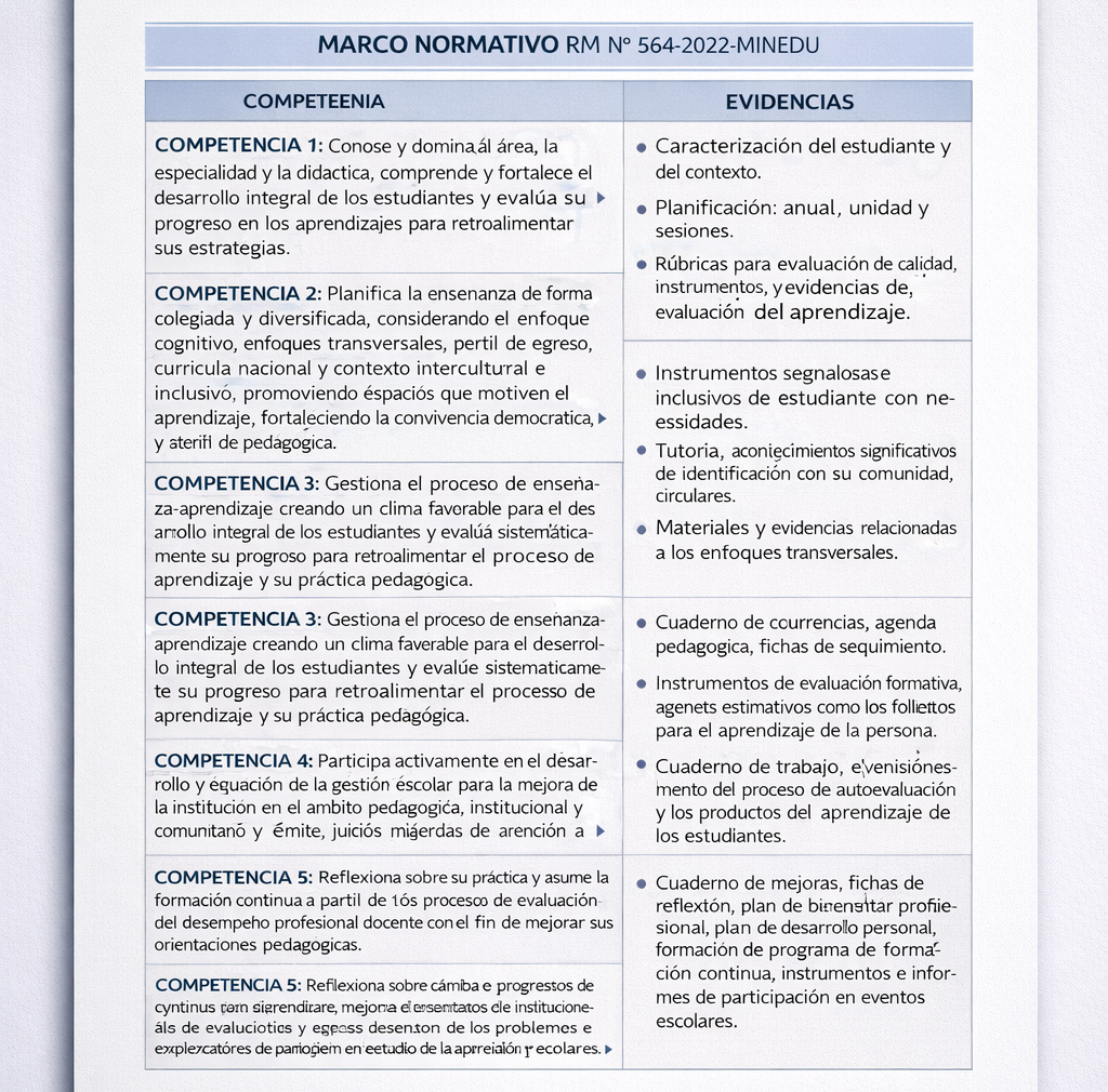 Guía de Evidencias que Todo Docente Debe Presentar en 2026 – El Profe ...
