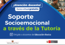 SIFODS: Inscríbete al curso virtual «Soporte Socioemocional a través de la tutoría»