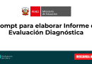 Prompt para elaborar Informe de Evaluación Diagnóstica