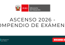 ASCENSO 2026 – COMPENDIO DE EXÁMENES
