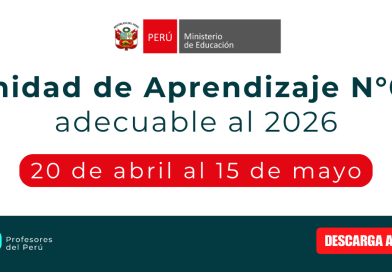 Unidad de Aprendizaje N°02 | Abril – Mayo