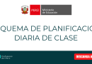 ESQUEMA DE PLANIFICACIÓN DIARIA DE CLASE