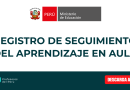Registro de Seguimiento del Aprendizaje en Aula