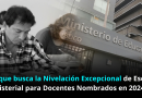Ley que busca la Nivelación Excepcional de Escala Magisterial para Docentes Nombrados en 2024
