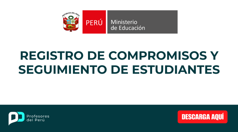 Registro de Compromisos y Seguimiento de Estudiantes para el Fortalecimiento de la Convivencia y el Rendimiento Escolar