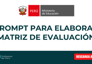 Prompt para elaborar Matriz de evaluación