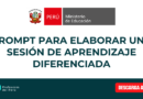 Prompt para elaborar una sesión de aprendizaje diferenciada